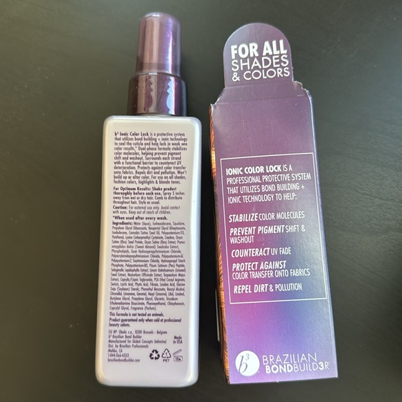 B3 Brazilian Bond Build3r Ionic Color Lock 4.75oz NEW - Picture 6 of 7